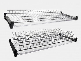 Посудодержатель кухонный встраеваемый в шкаф 700 хром