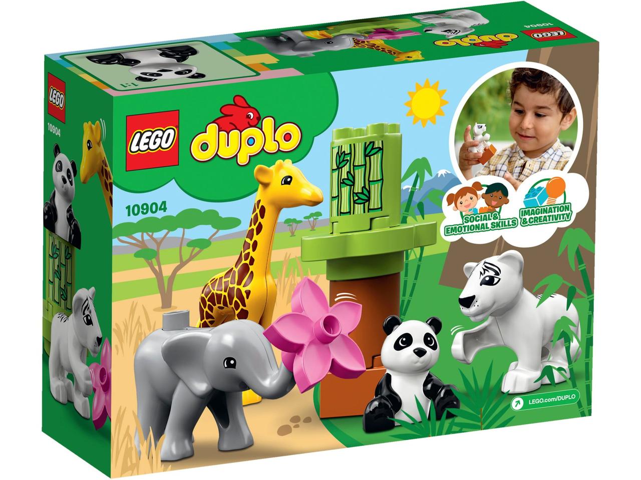 10904 Lego Duplo Детишки животных, Лего Дупло