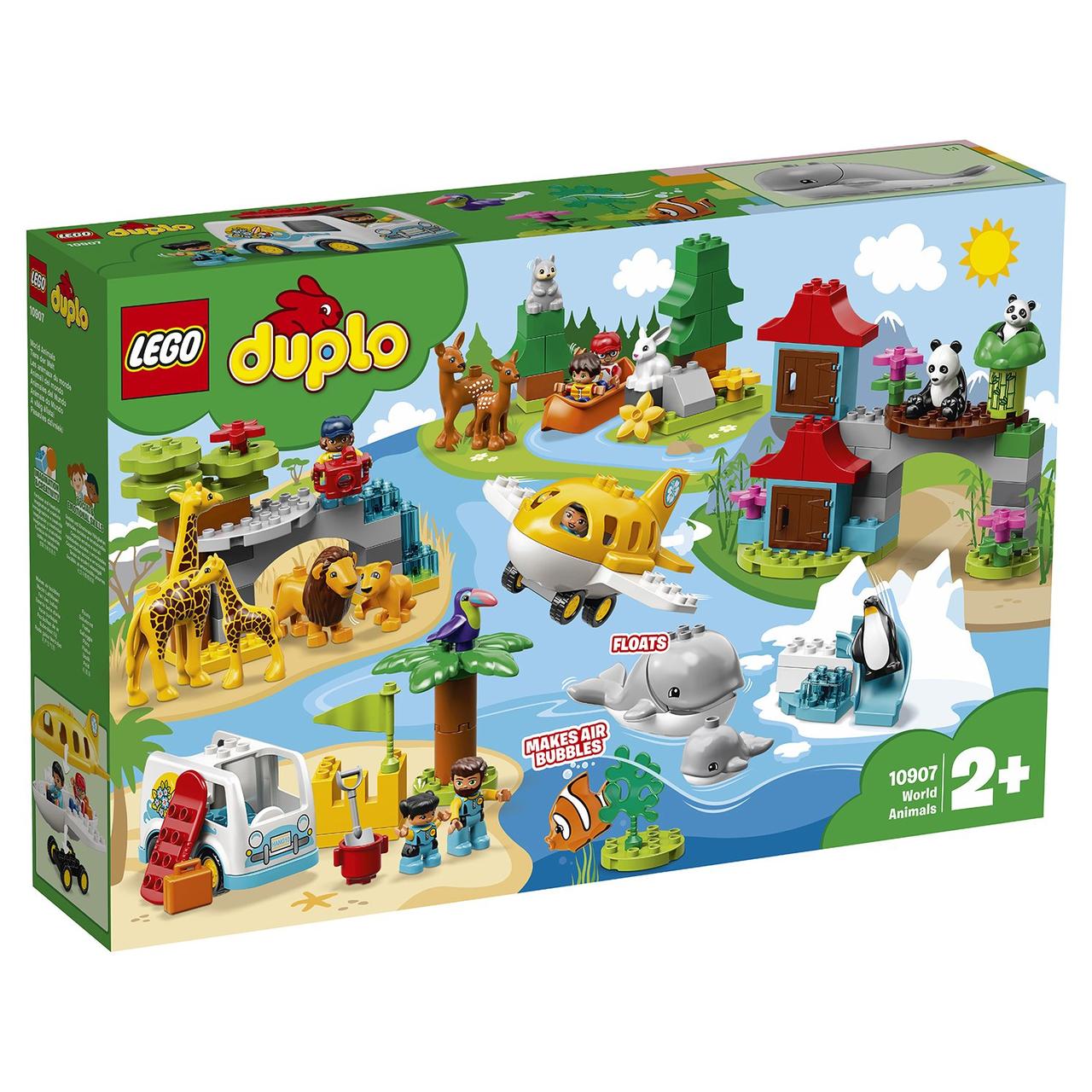 10907 Lego Duplo Животные мира, Лего Дупло