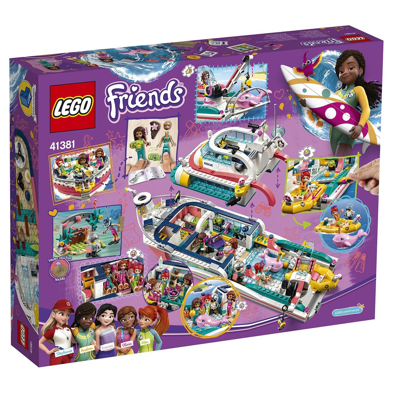 41381 Lego Friends Катер для спасательных операций, Лего Подружки - фото 2 - id-p63723032