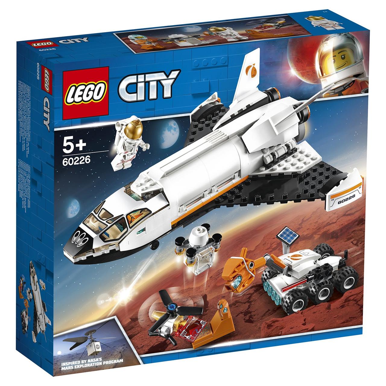 60226 Lego City Шаттл для исследований Марса, Лего Город Сити