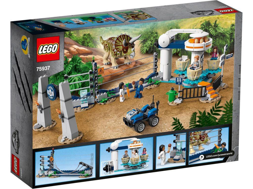 75937 Lego Jurassic World Нападение трицератопса, Лего Мир Юрского периода - фото 2 - id-p63723078