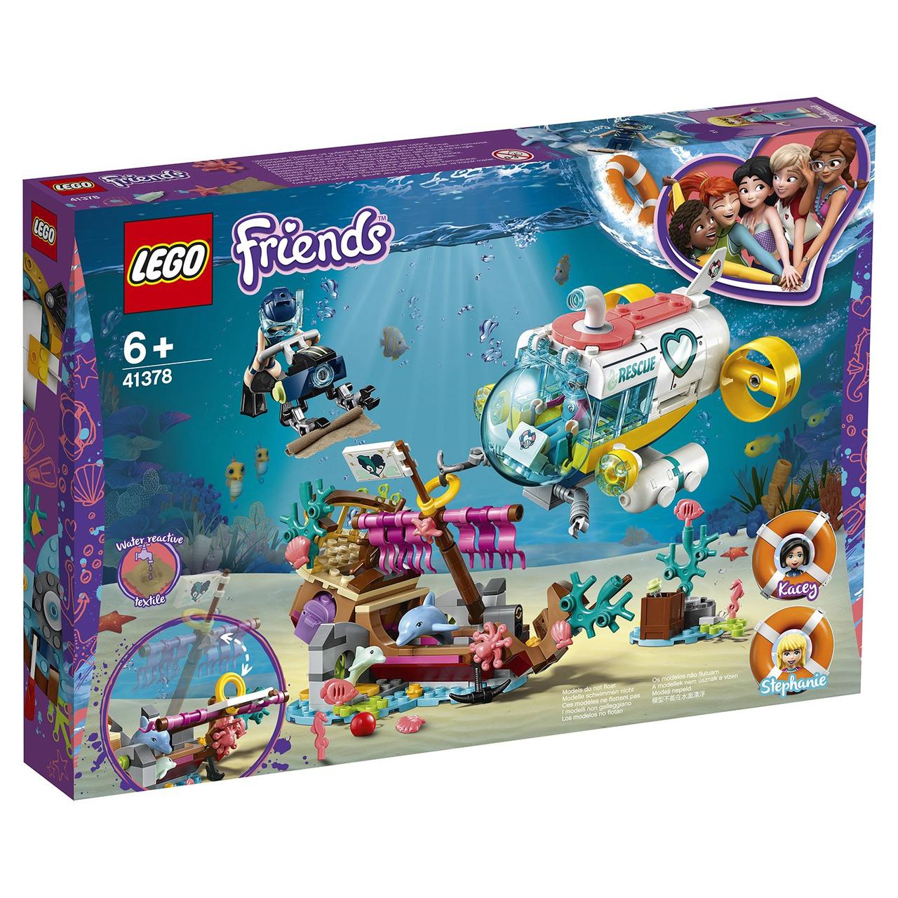 41378 Lego Friends Спасение дельфинов, Лего Подружки