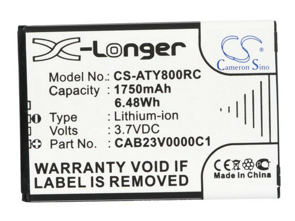 Заводской аккумулятор для Роутера Alcatel Link Y800 (CAB23V0000C1, 1750 mAh) - фото 1 - id-p63725185