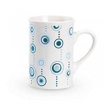 Кружка, белая с синим орнаментам 260мл