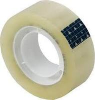 Лента клейкая 18ммх33м, прозрачная