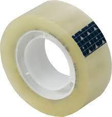 Лента клейкая 18ммх33м, прозрачная