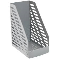 Лоток вертикальный STAMM XXL, ширина 16 см, серый