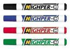 Маркер перманентный highper-c monami красный