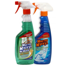Мистер Мускул для стекол с дозатором, 500 мл: продажа, цена в Алматы ...