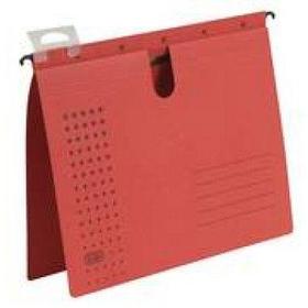 Папка подвесная A4(245x318x6мм), 230гр, со скоросшивателем, красная