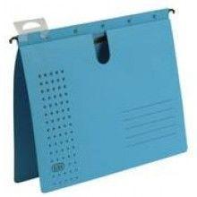 Папка подвесная A4(245x318x6мм), 230гр, со скоросшивателем, синяя