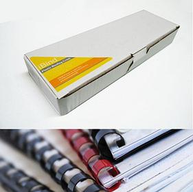 Пружина д/переплета 14мм, 1-100л, пластиковая,