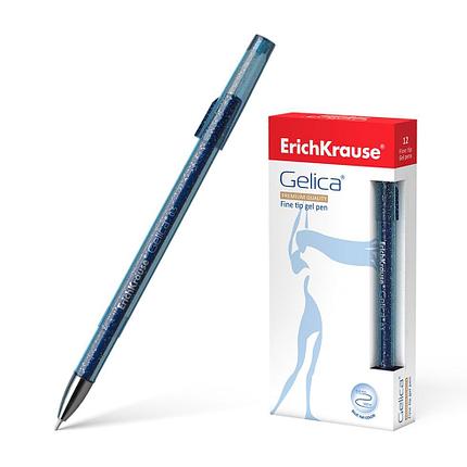 Ручка гелевая ErichKrause® Gelica®, цвет чернил синий, фото 2