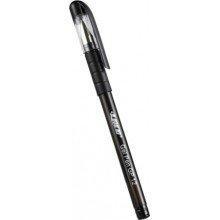 Ручка гелевая, 0.6мм, чёрная, с резиновым упором для пальцев Laco