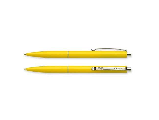 Ручка шариковая Schneider K15 желтый корпус