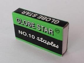 Скобы Globе Star для степлера №10, 1-15л, 1000шт, оцинкованные