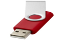 Стандартный поворотный USB-флеш-накопитель 8 ГБ. цвет красный