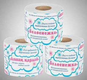 Туалетная бумага «Белоснежка»