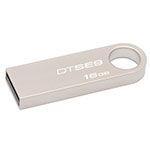Флешка USB Kingston SE9, 16GB, Серебристый