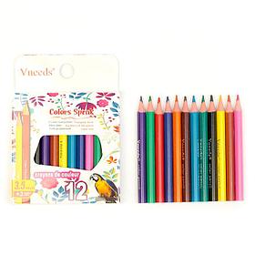 Цветные карандаши Vneeds 12цв.