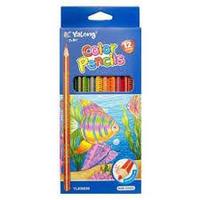 Цветные карандаши Yalong 12цв.