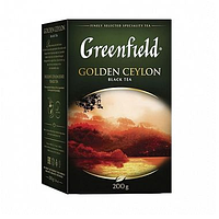 Чай Greenfield Golden Ceylon, черный, 200 гр, листовой