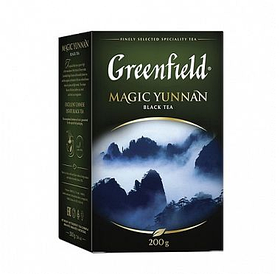 Чай Greenfield Magic Yunnan, черный, 200 гр, листовой