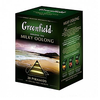 Чай Greenfield Milky Oolong, зеленый, улун, 20 пирамидок