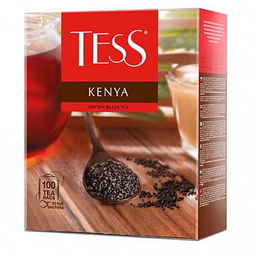 Чай Tess Kenya, черный, 100 пакетиков