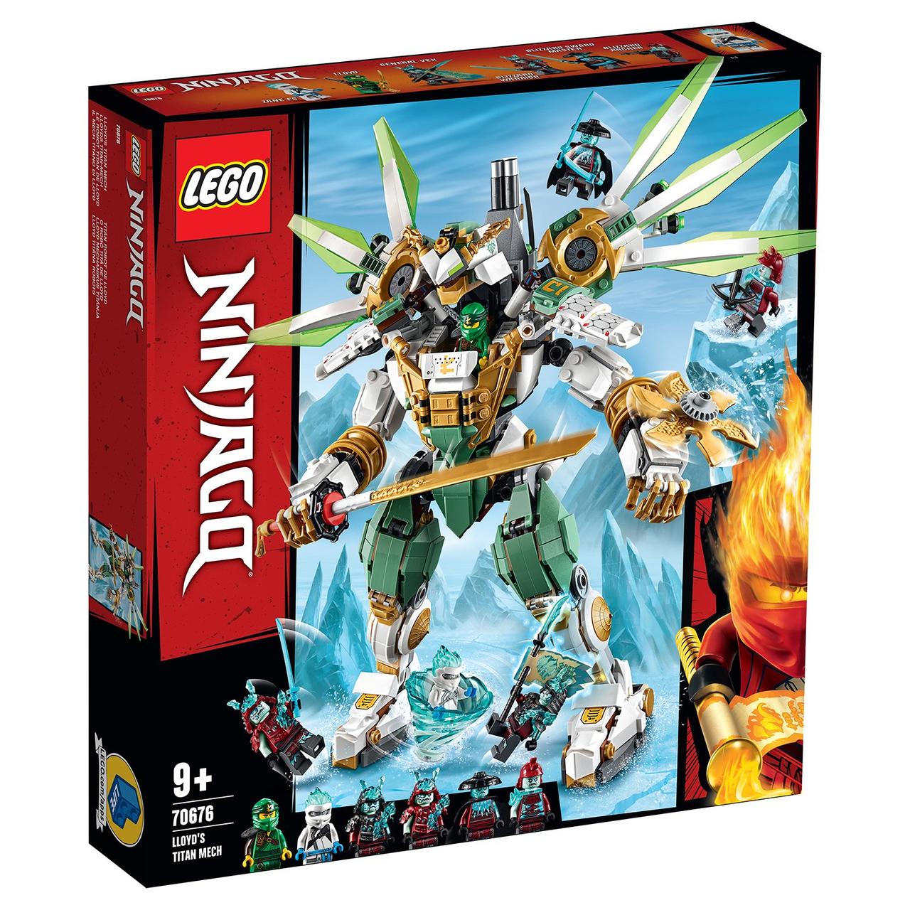 70676 Lego Ninjago Механический Титан Ллойда, Лего Ниндзяго