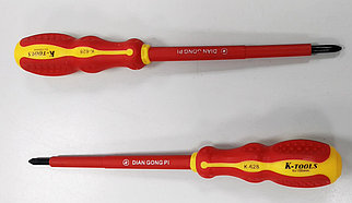 Отвертка диэлектрическая крестовая 4*100