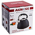 Чайник со свистком Agness 3,0 л , фото 2