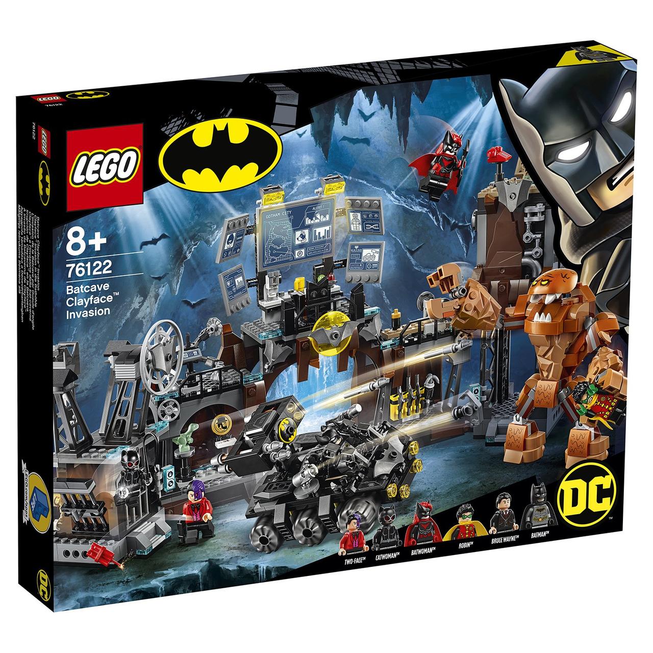 76122 Lego Super Heroes Вторжение Глиноликого в бэт-пещеру, Лего Супергерои DC - фото 1 - id-p63724246