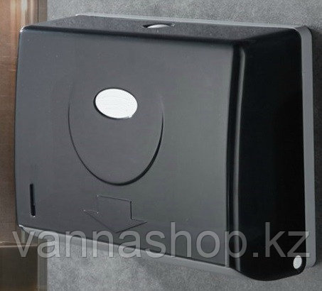 Диспенсер для бумажных полотенец черного цвета ( Z укладка) - фото 2 - id-p63813052