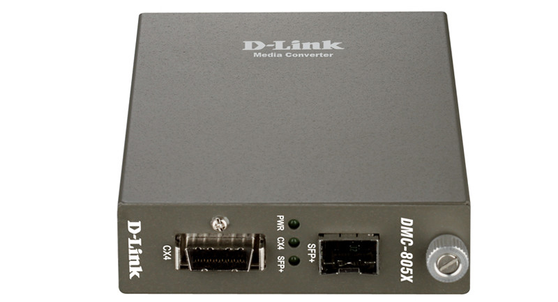 D-link DMC-805X Медиаконвертер с 1 портом 10GBase-CX4 и 1 портом 10GBase-X SFP+ - фото 3 - id-p63815834