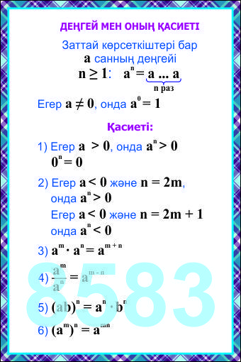 Плакаты по алгебре 7 класс - фото 2 - id-p63838112
