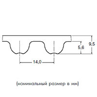 14M 1190 85 ремень optibelt OMEGA