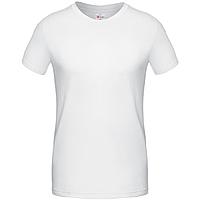 Футболки белого цвета под нанесение логотипа