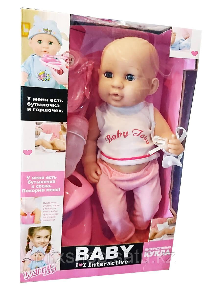 Интерактивная кукла Baby Toby (мальчик и девочка)