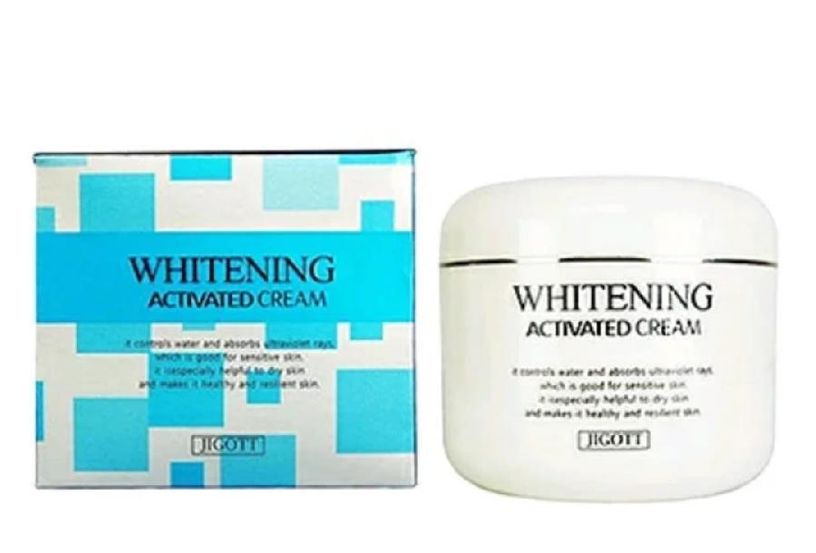 Отбеливающий крем для лица Whitening Activated Cream100ml. (Jicott)