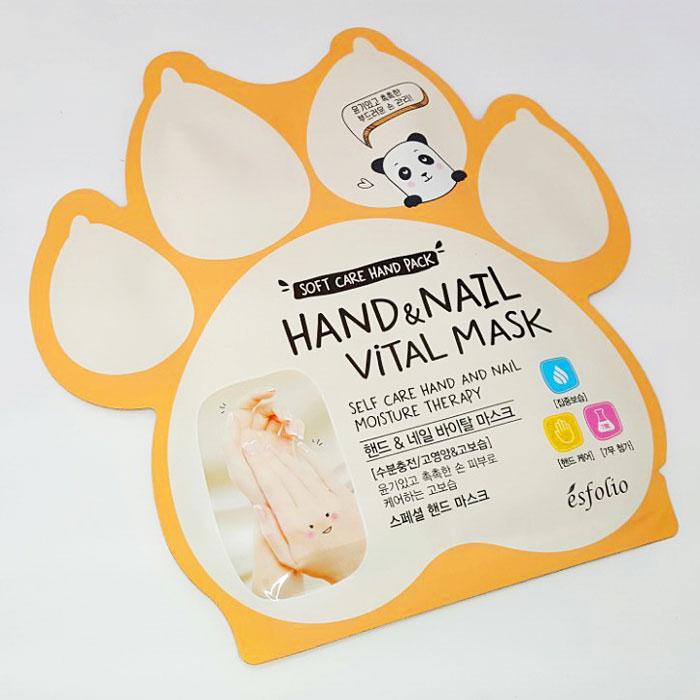 Маска-перчатка для рук Esfolio Hand & Nail Vital Mask 9ml.