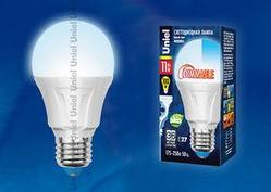 Светодиодная лампа диммируемая LED-A60-11W/WW/E27/FR/DIM PLP01WH картон