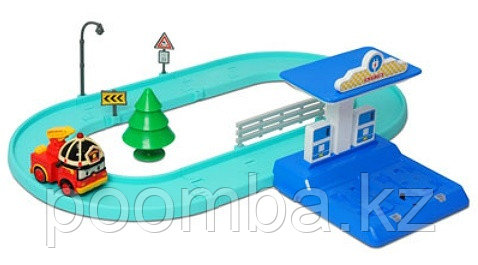 Набор маленький трек с Умной машинкой Рой 83272, Robocar POLI