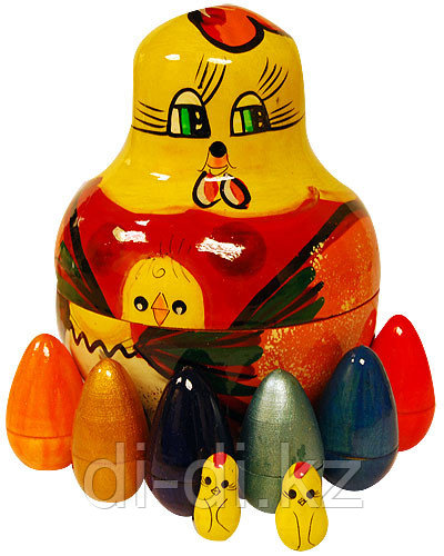 Матрешка Курица наседка (RNToys)