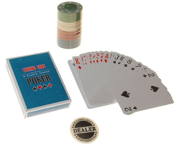 Набор для покера в блистере - фото 2 - id-p4825297