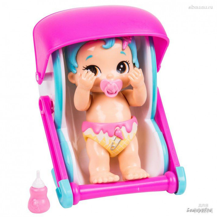 Bizzy Bubs 28476 Малыш Кудряшка с переноской