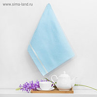 Полотенце кухонное "Bliss", 50х70, цвет голубой