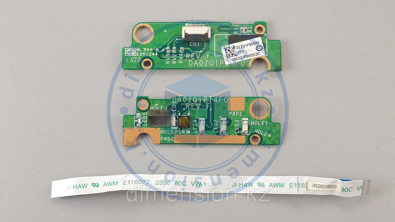 Кнопка включения DA0ZQ1PI4F0 для ACER Aspire 4820 4820T 4820TG