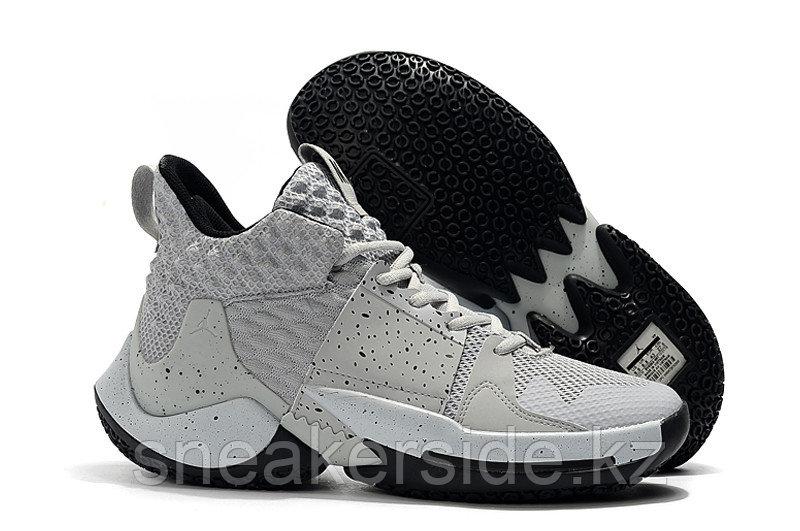 Air Jordan Why Not Zer0.2 "Grey" (40-46) - фото 1 - id-p64009582